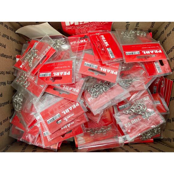 Bulk 5 Lbs Jewelry Making Supplies Beads Findings Clasps Lot #19 - Picture 2 of 5